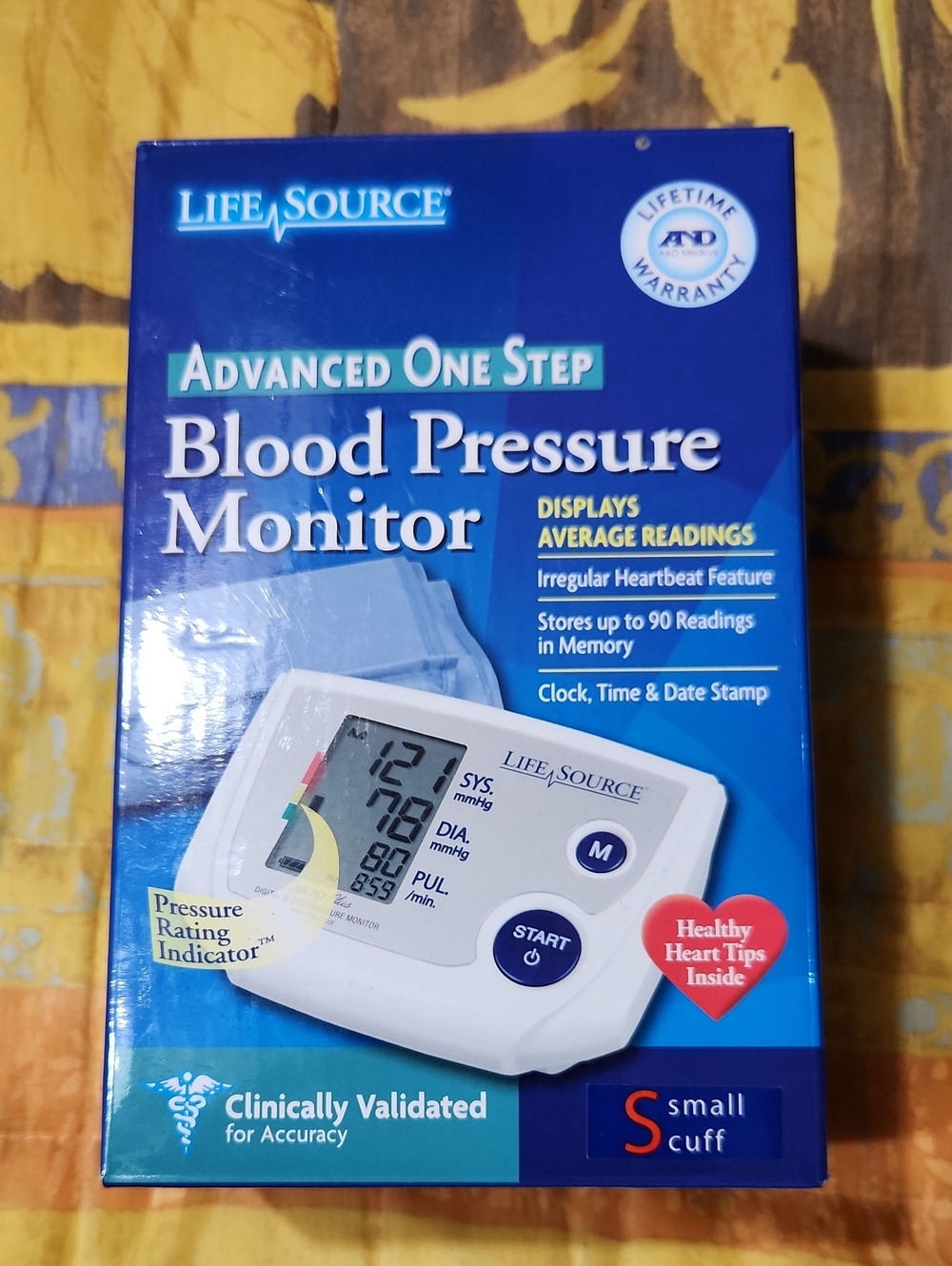 LifeSource Digital Blood Pressure Monitor - Blue Box